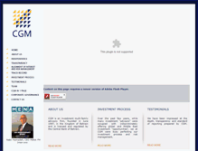 Tablet Screenshot of cgm.com.bh